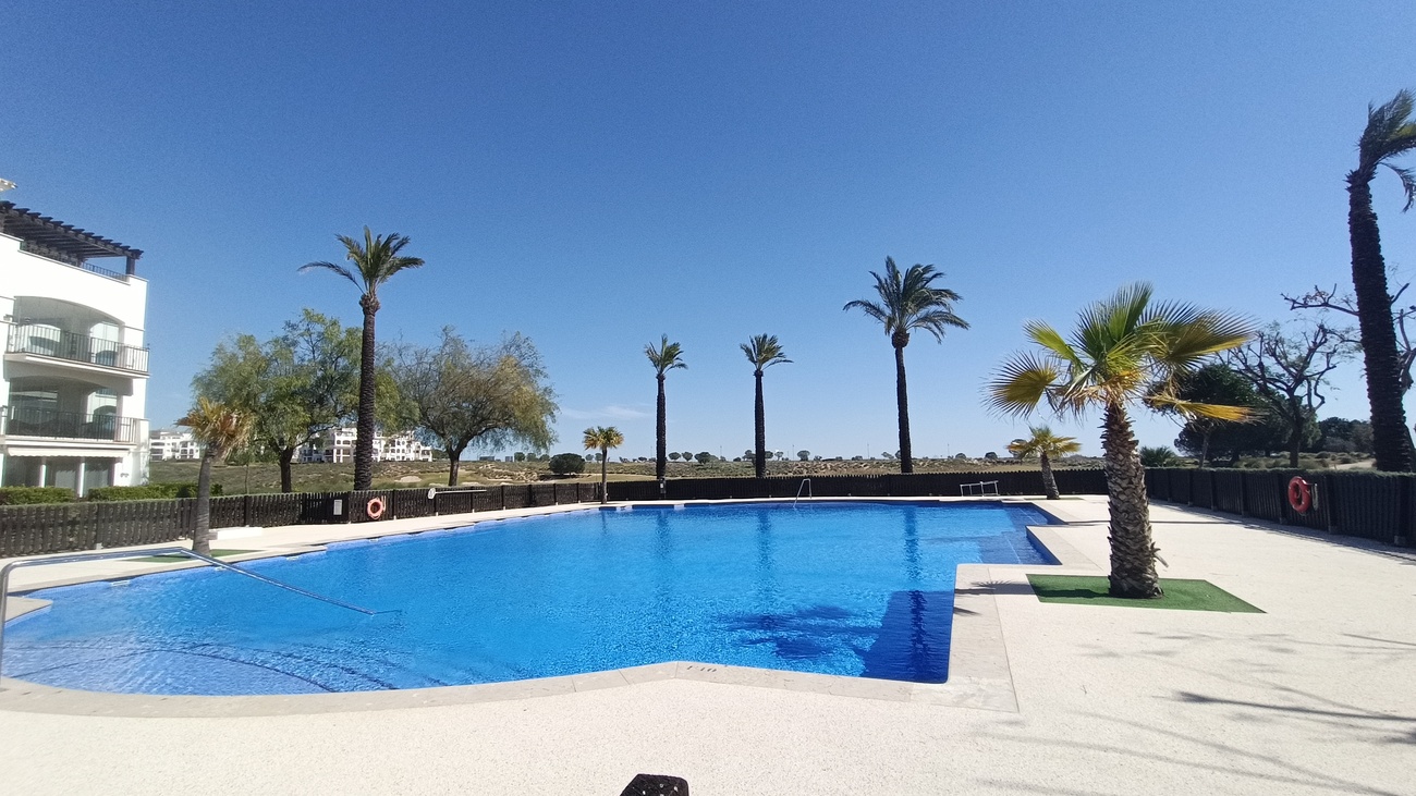 Exterior view in apartment for sale in Hacienda Riquelme Golf Resort