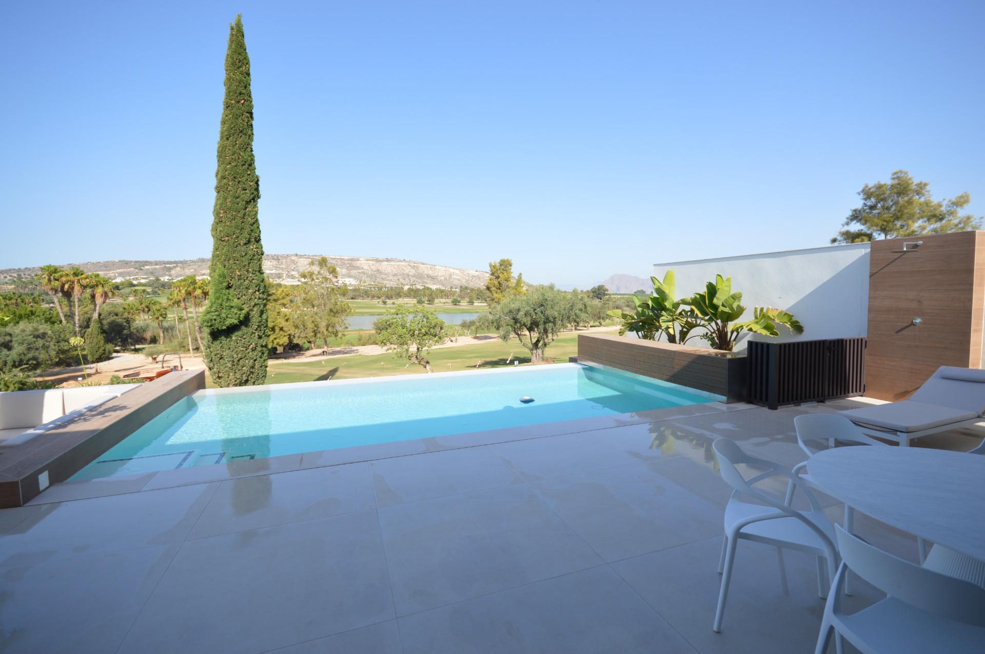 Living room in villa for sale in Algorfa