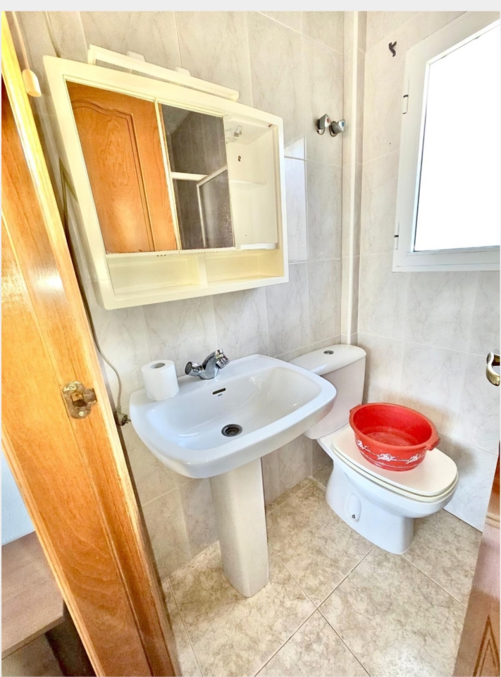 Pool area in terraced for sale in Playa Flamenca