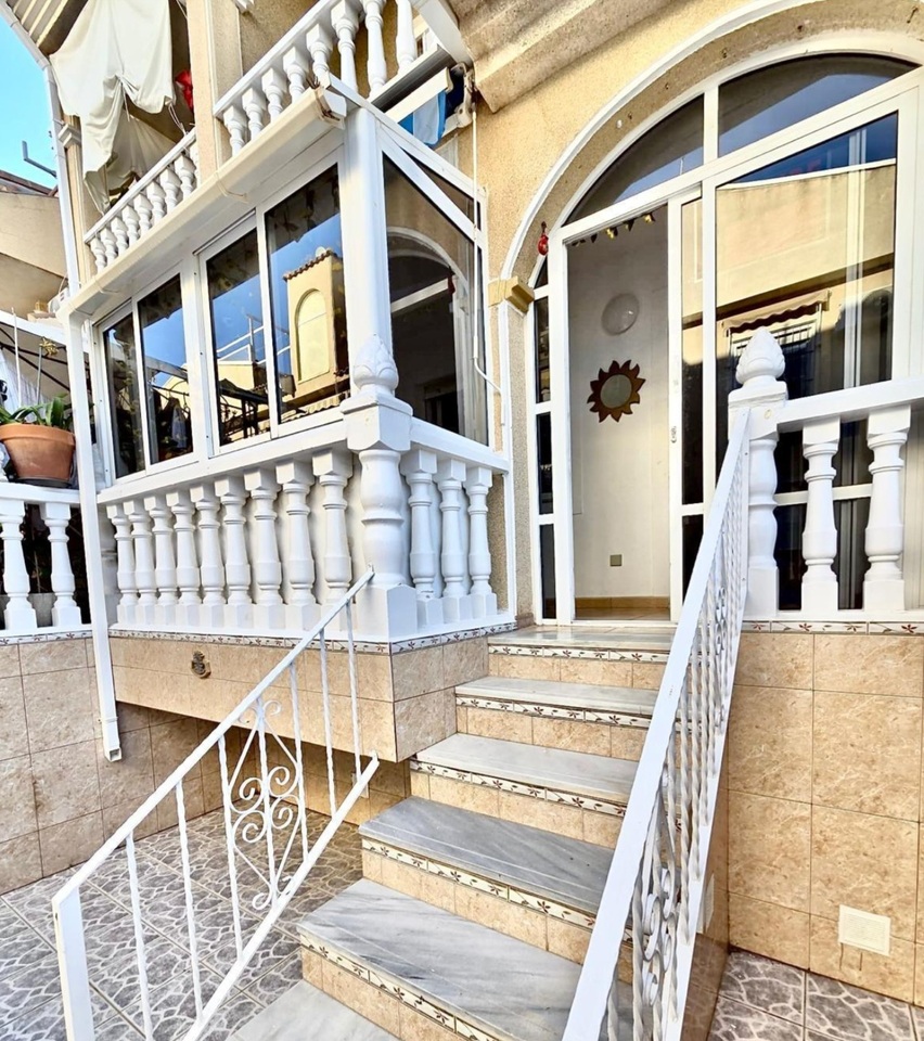 Garden in terraced for sale in Playa Flamenca