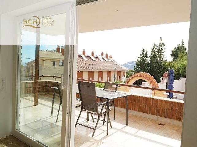 Exterior view in villa for sale in la Nucia