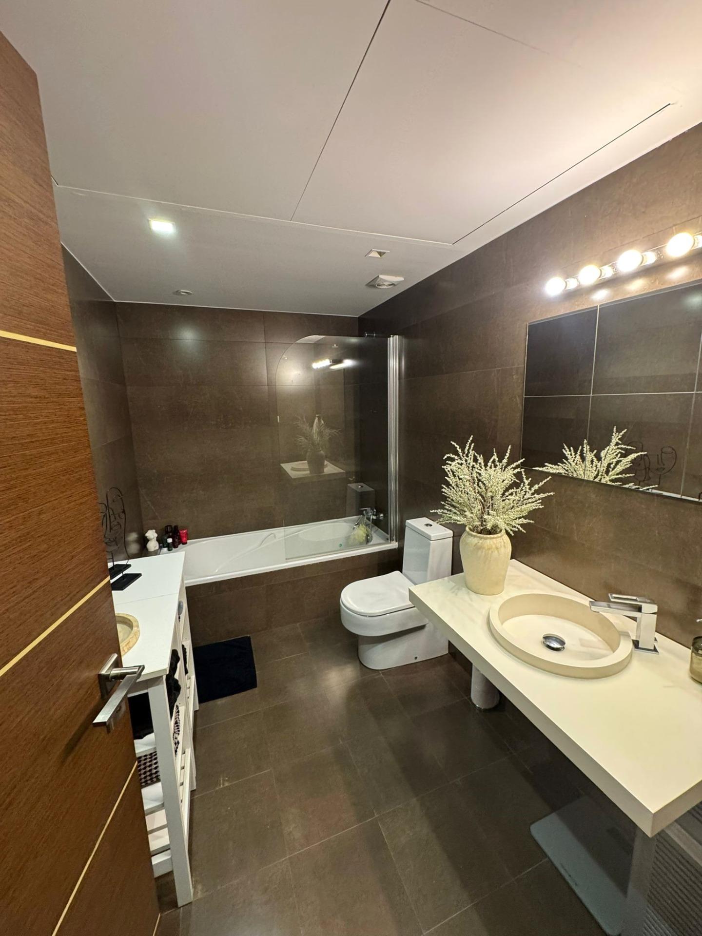 Garden in apartment for sale in Torrevieja