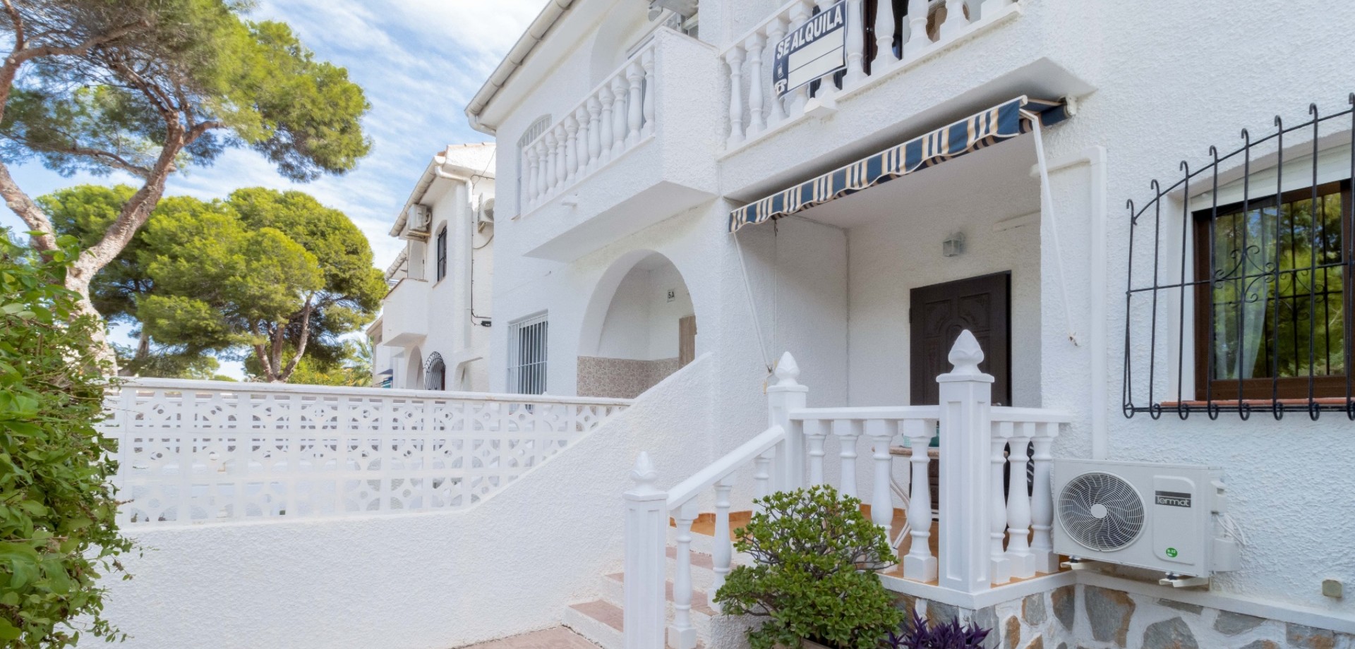 Master bedroom in terraced for sale in Orihuela Costa