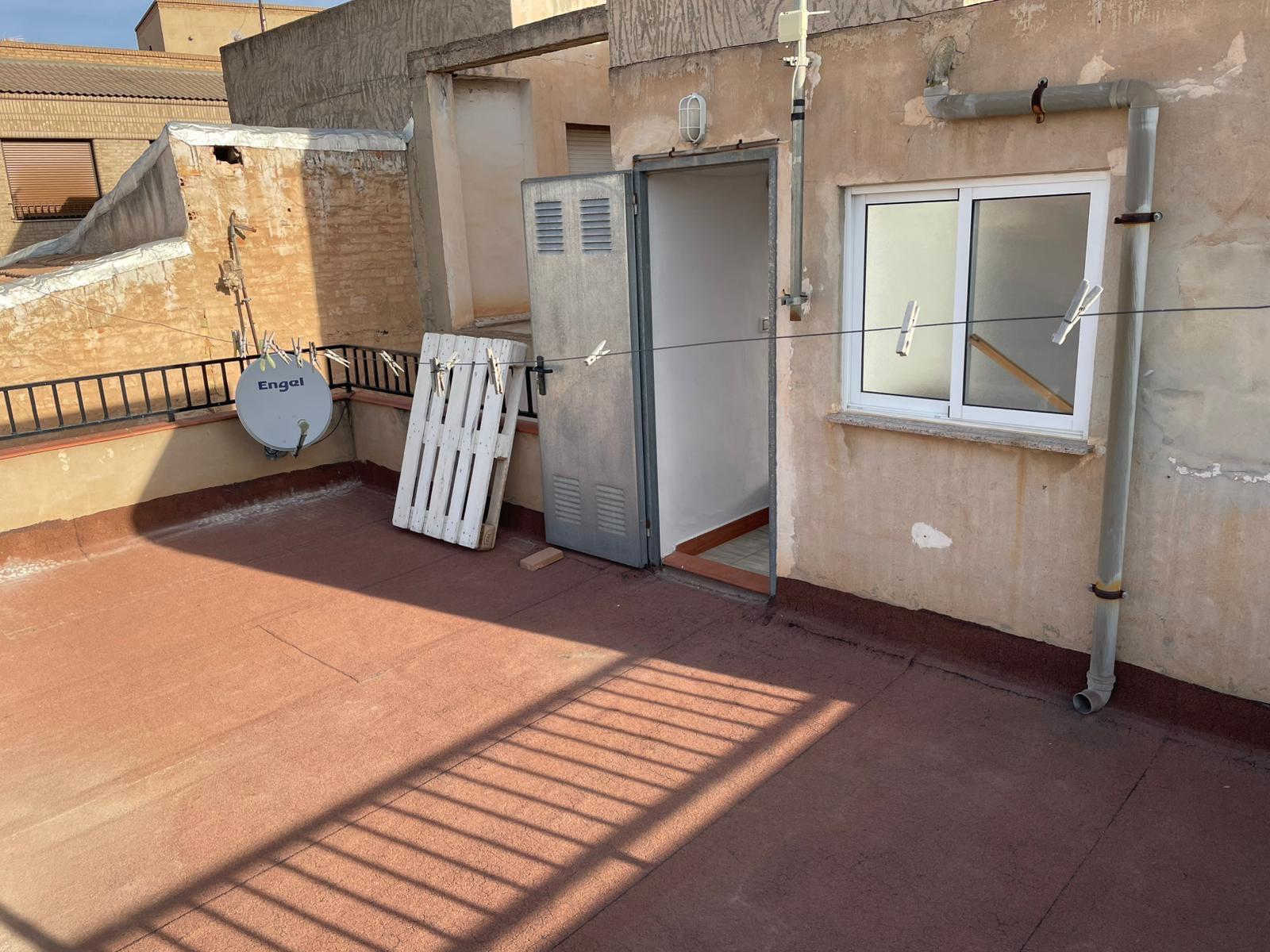 Pool area in duplex for sale in Albatera
