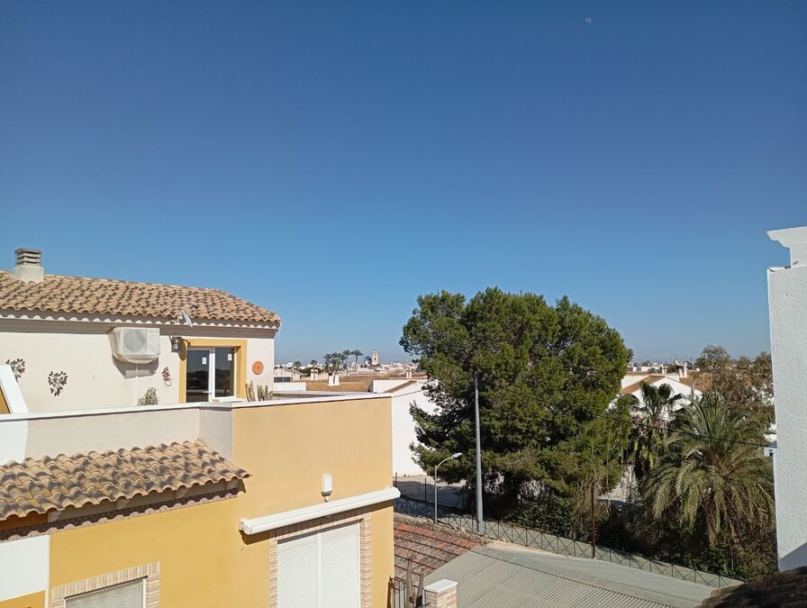 Pool area in terraced for sale in Catral