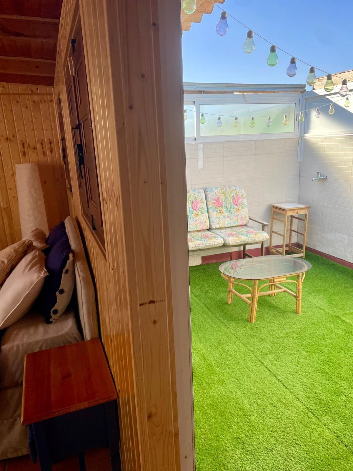 Terrace in penthouse for sale in Torrevieja