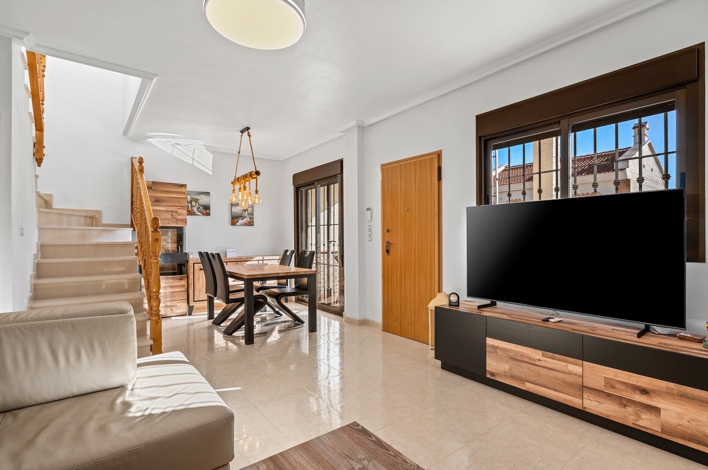 Living room in terraced for sale in San Miguel de Salinas