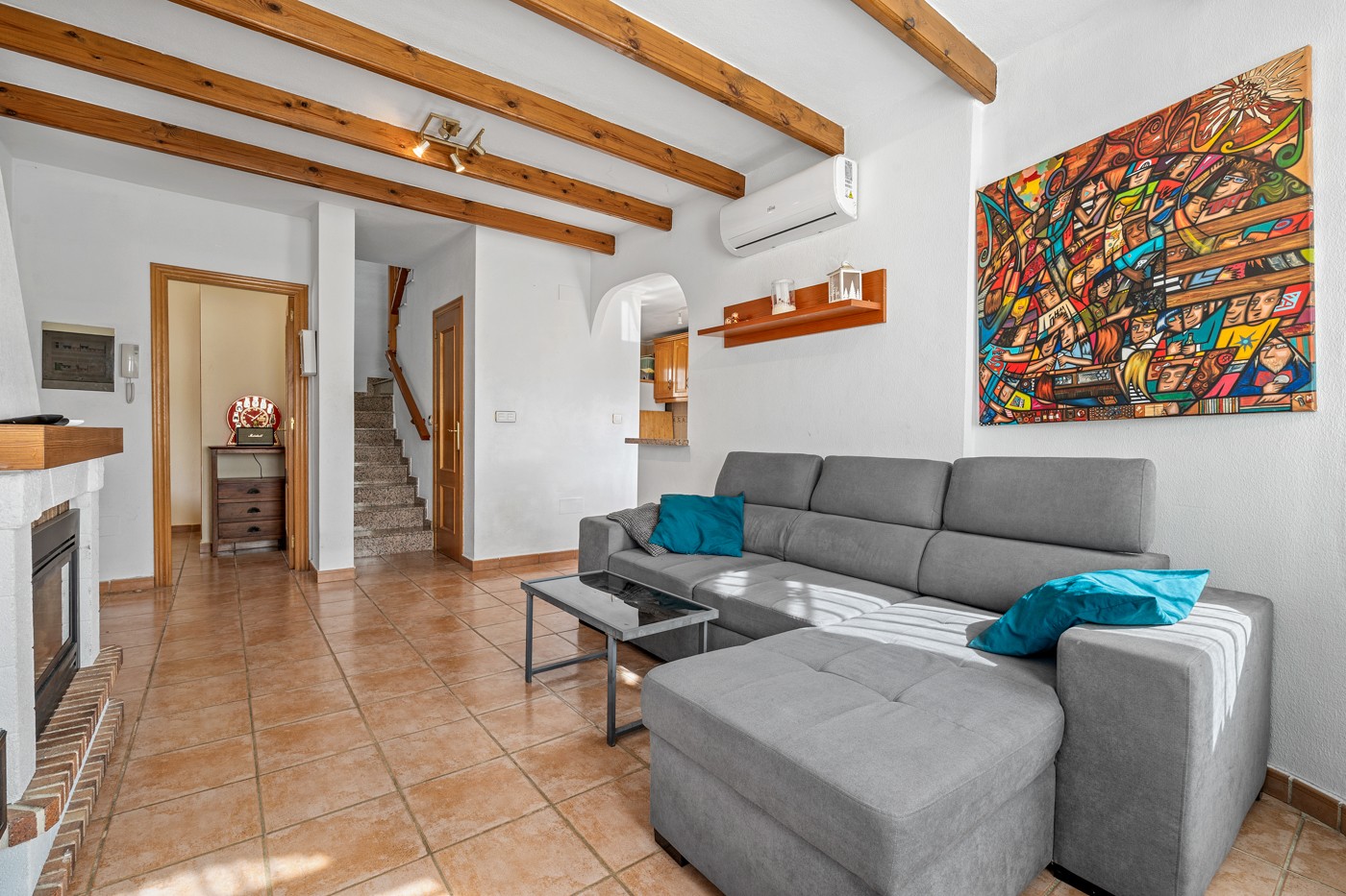 Terrace in villa for sale in Orihuela Costa