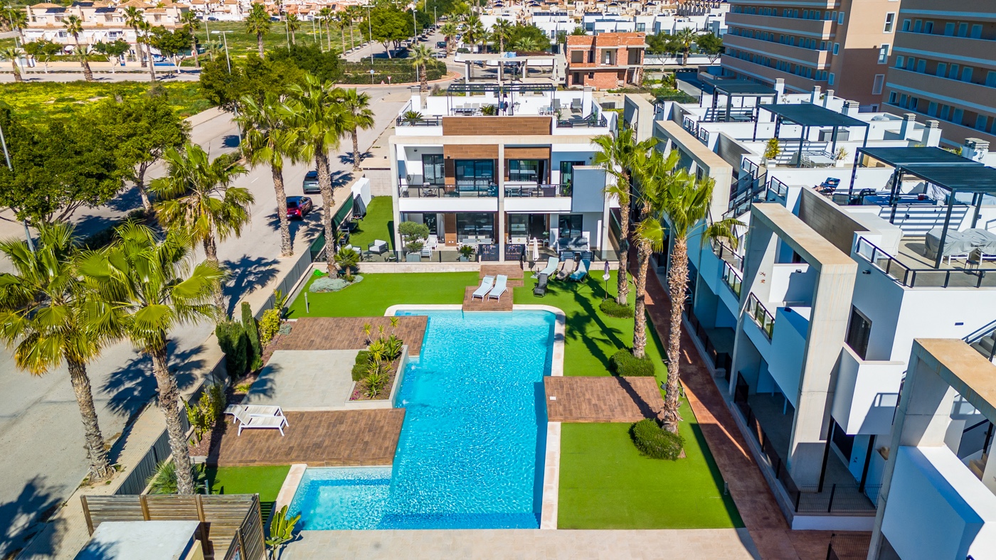 Garden in apartment for sale in Guardamar del Segura