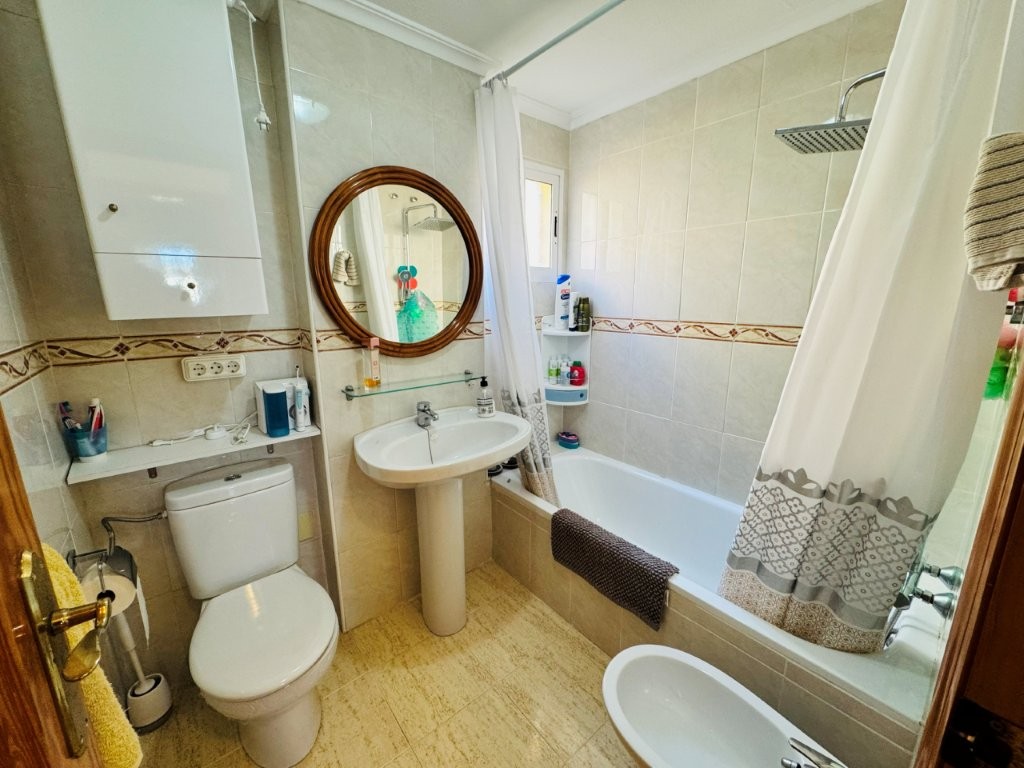 Living room in apartment for sale in La Mata