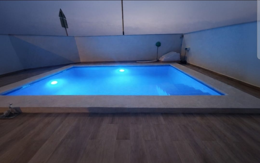 Living room in apartment for sale in La Mata