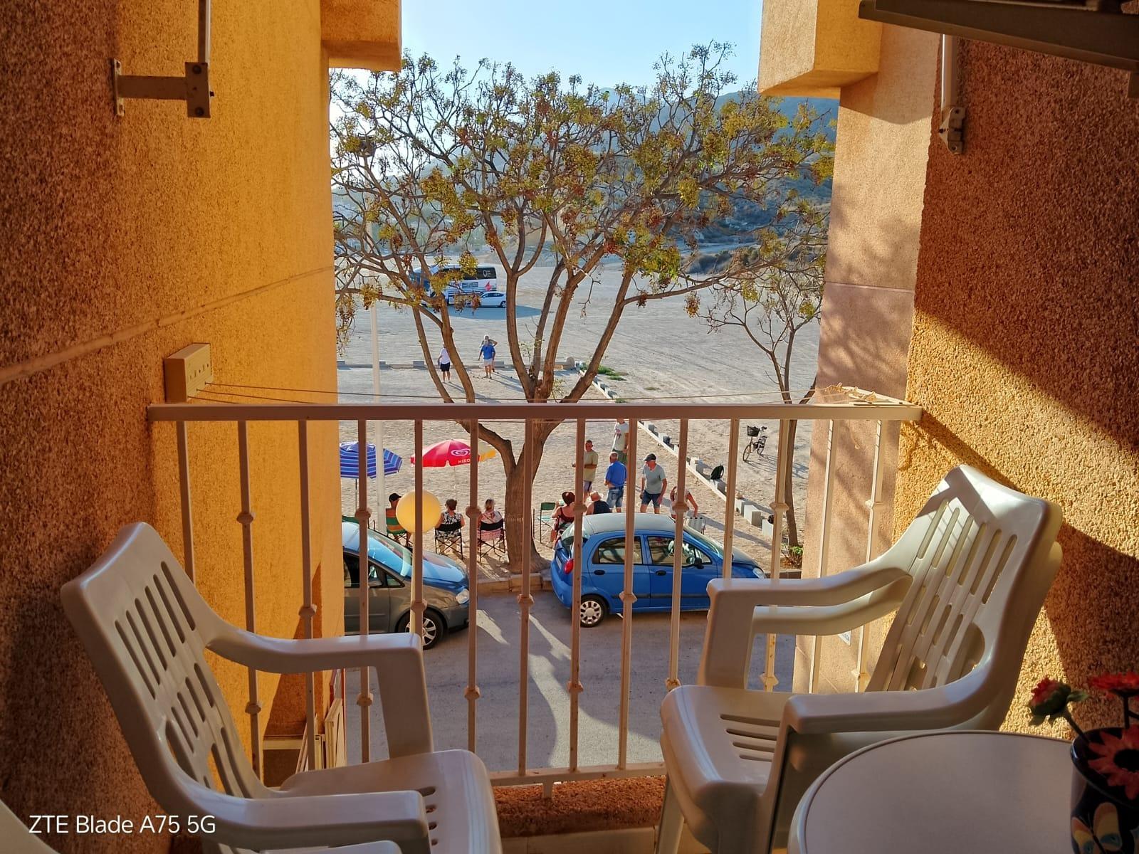 Living room in apartment for sale in Puerto de Mazarron