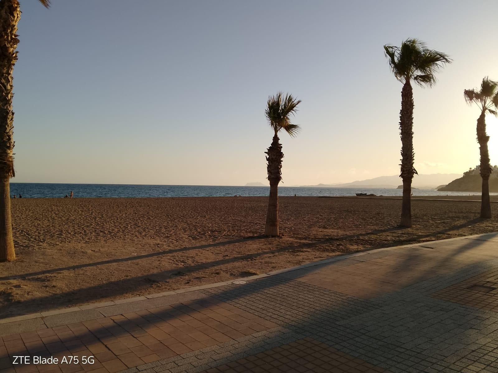Pool area in apartment for sale in Puerto de Mazarron