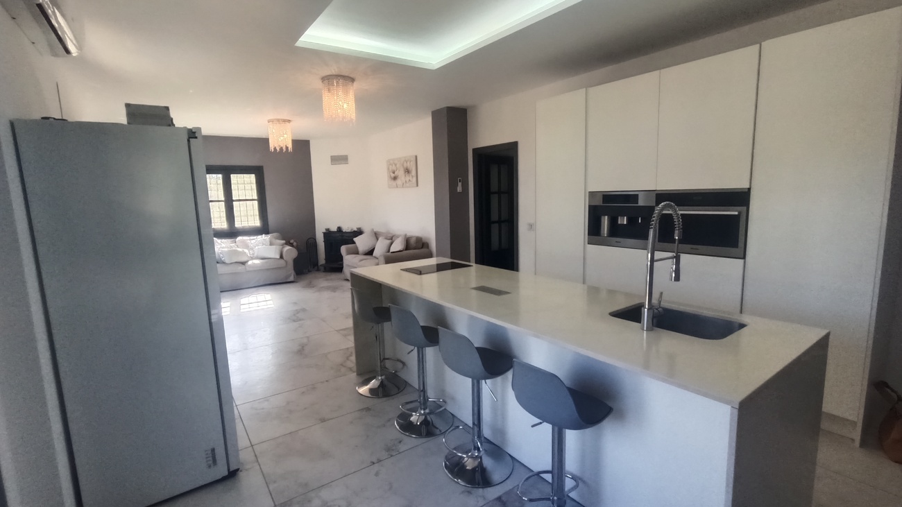 Pool area in villa for sale in Canadas De San Pedro