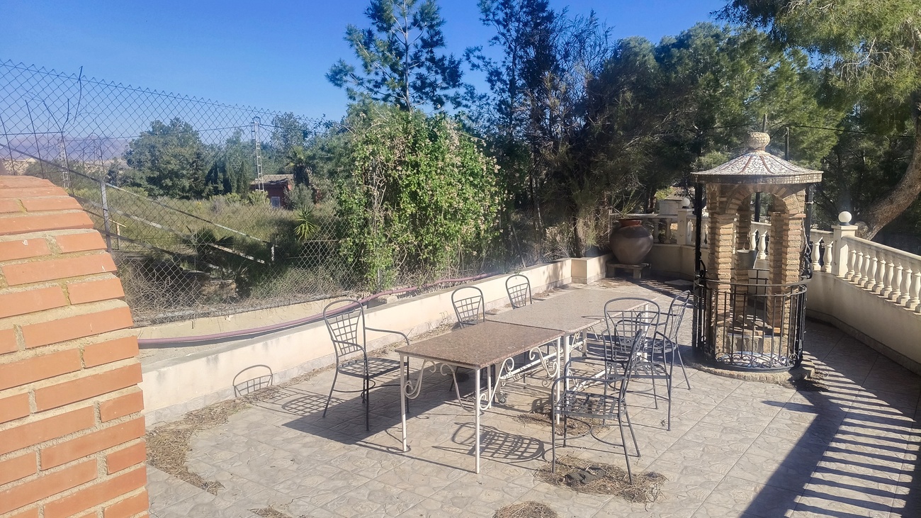 Pool area in villa for sale in Canadas De San Pedro