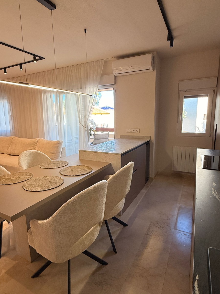 Terrace in penthouse for sale in Las Ramblas Golf