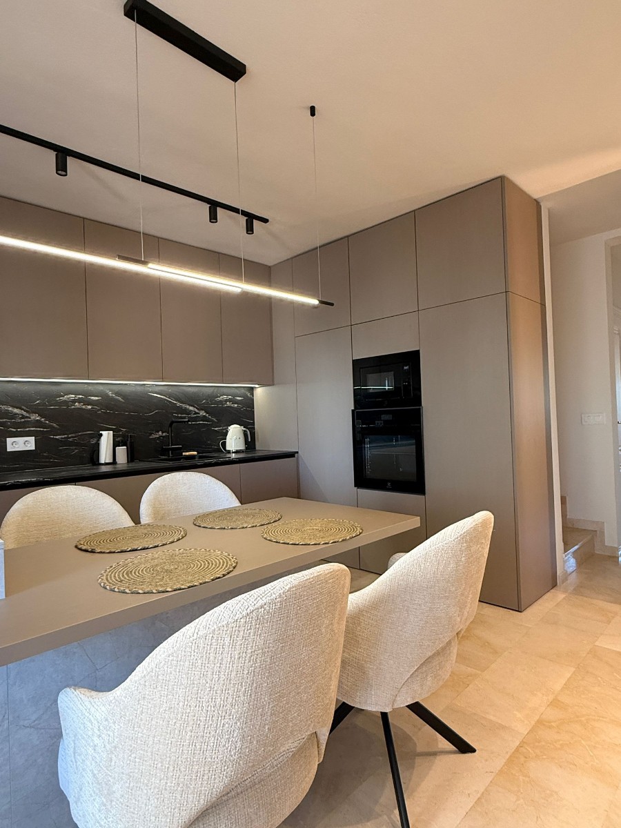 Living room in penthouse for sale in Las Ramblas Golf
