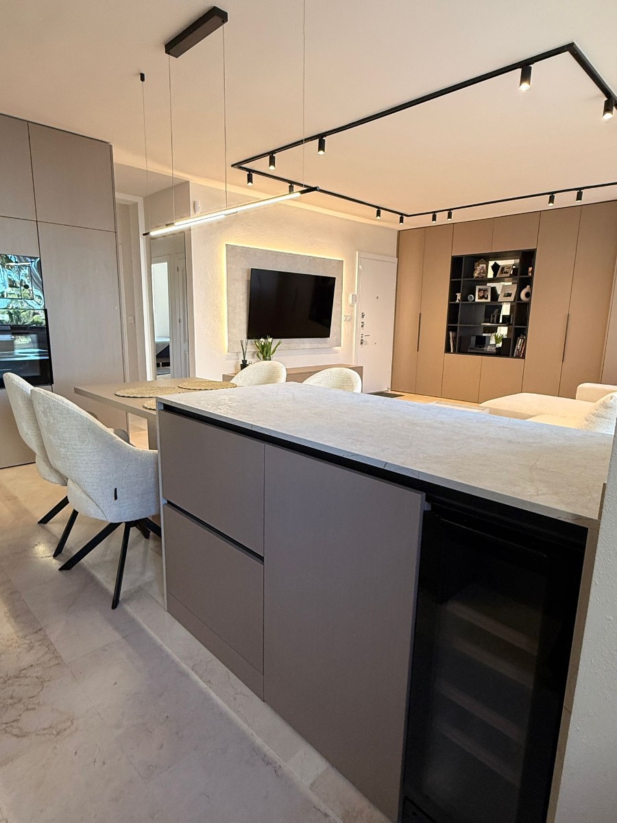 Kitchen in penthouse for sale in Las Ramblas Golf