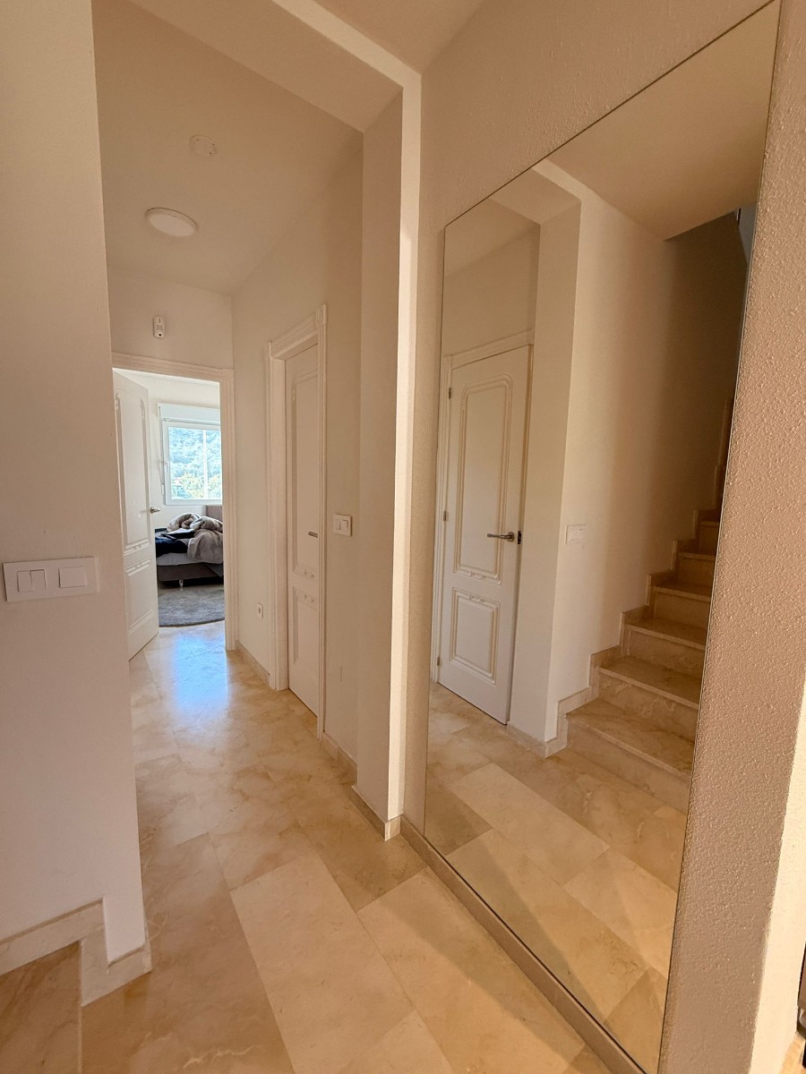 Pool area in penthouse for sale in Las Ramblas Golf