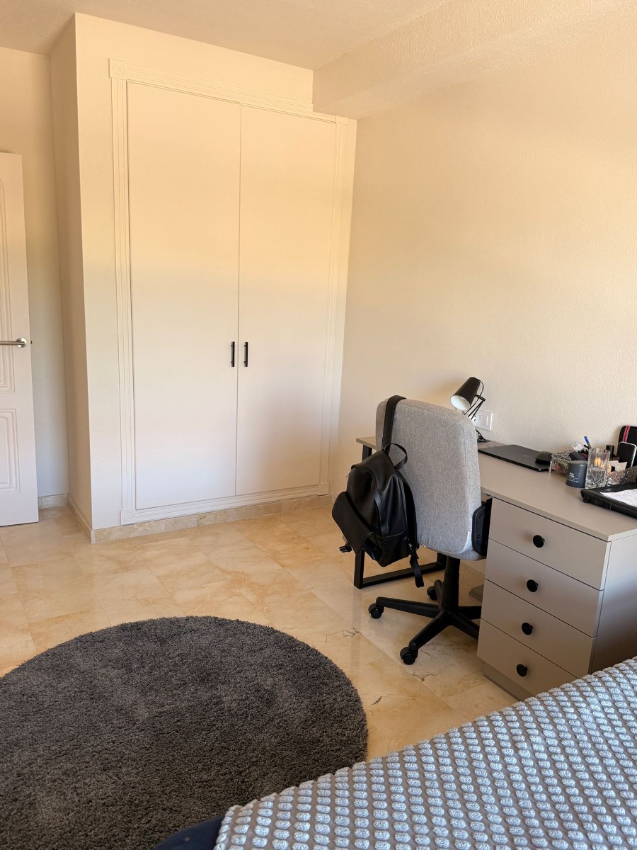 Pool area in penthouse for sale in Las Ramblas Golf