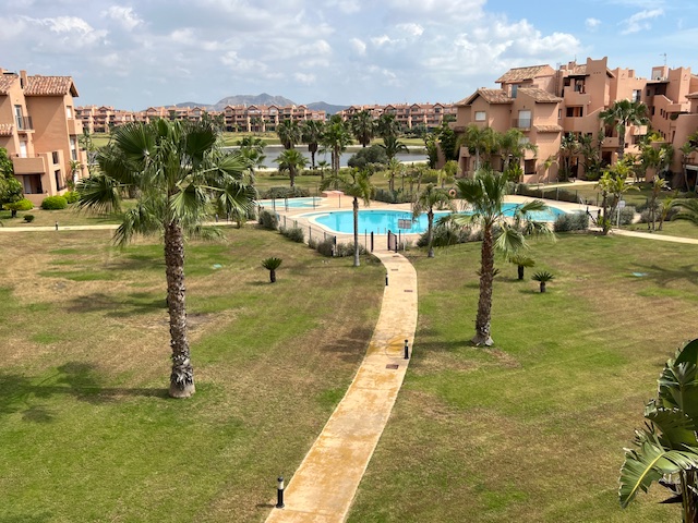 Bathroom in apartment for sale in Mar Menor Golf Resort