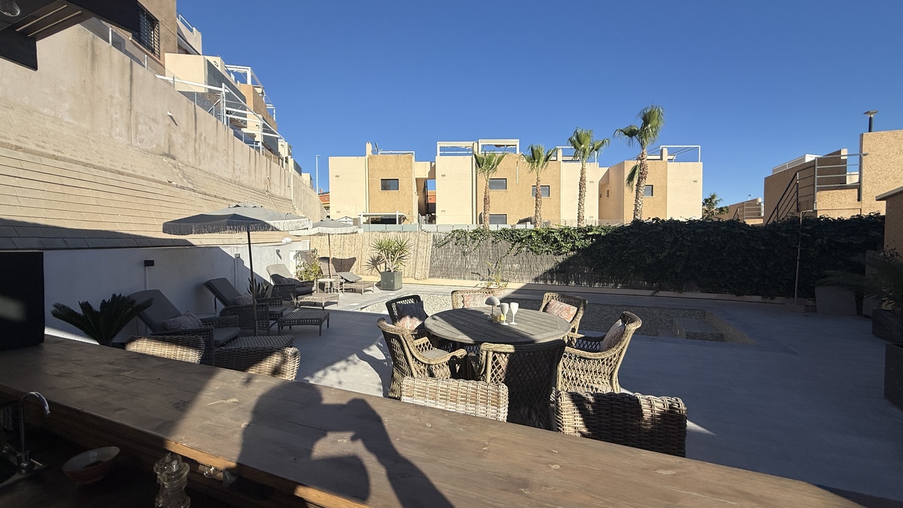 Living room in villa for sale in La Zenia