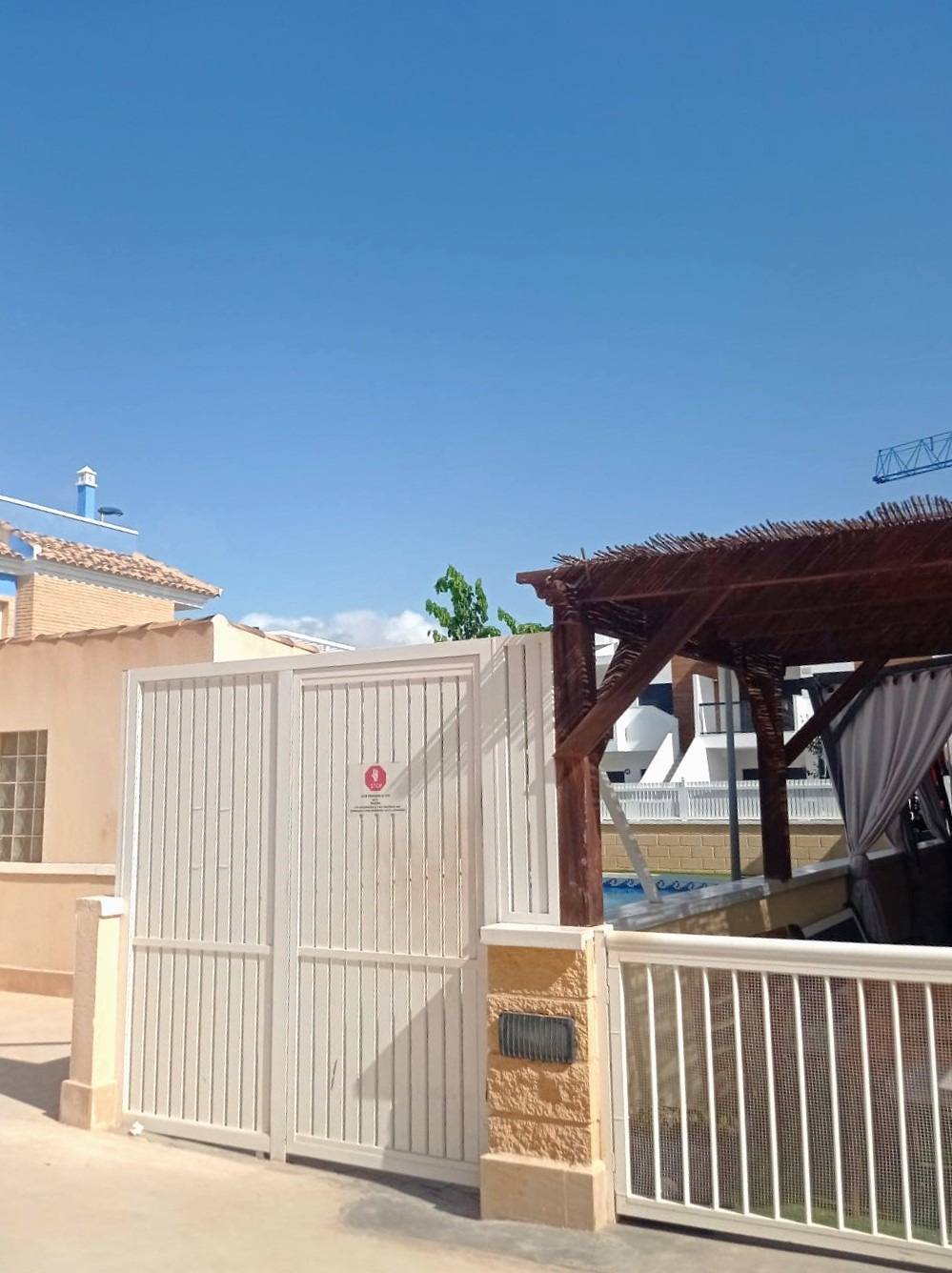 Pool area in terraced for sale in Pilar de La Horadada