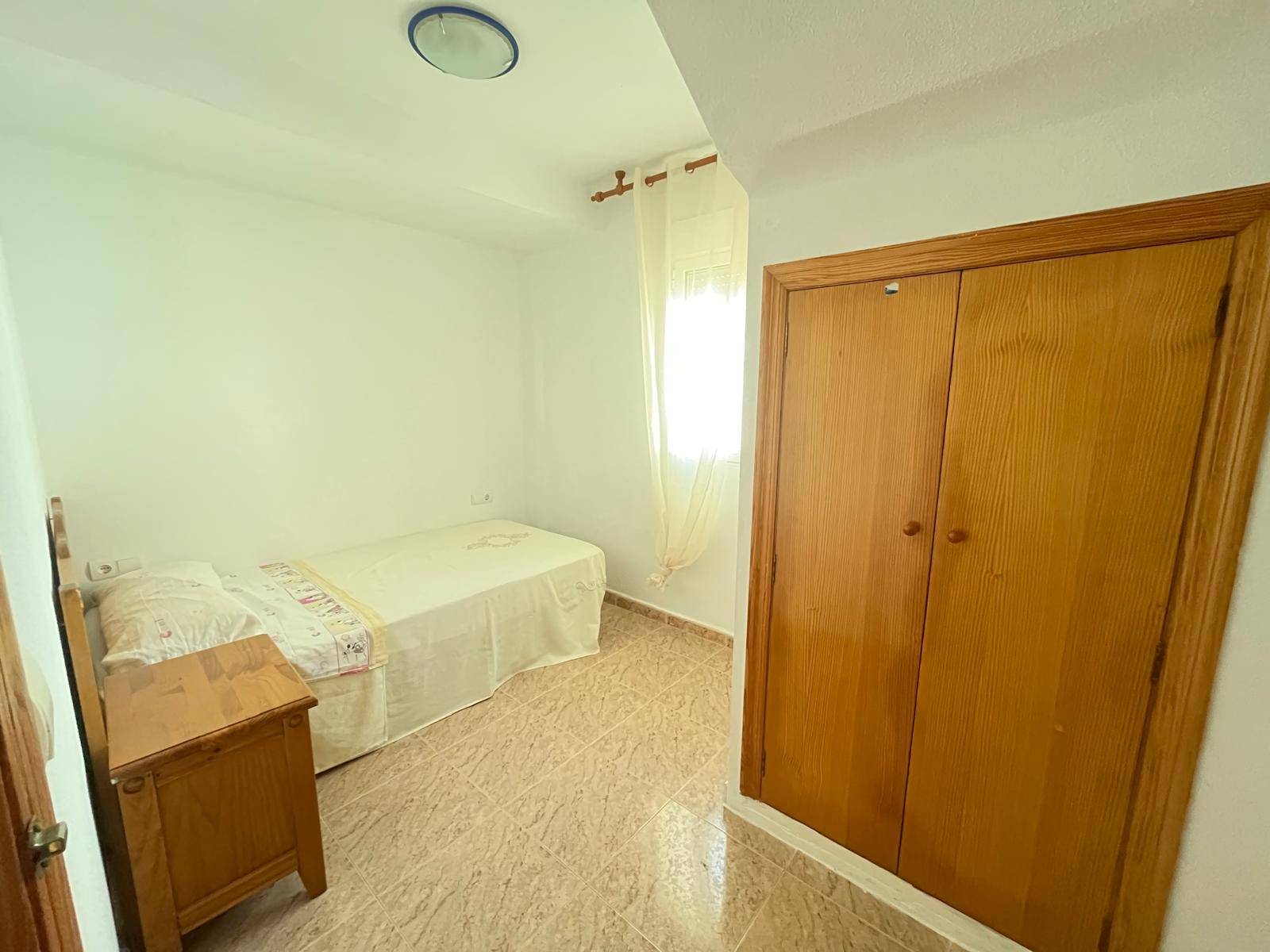 Master bedroom in terraced for sale in Santiago de la Ribera