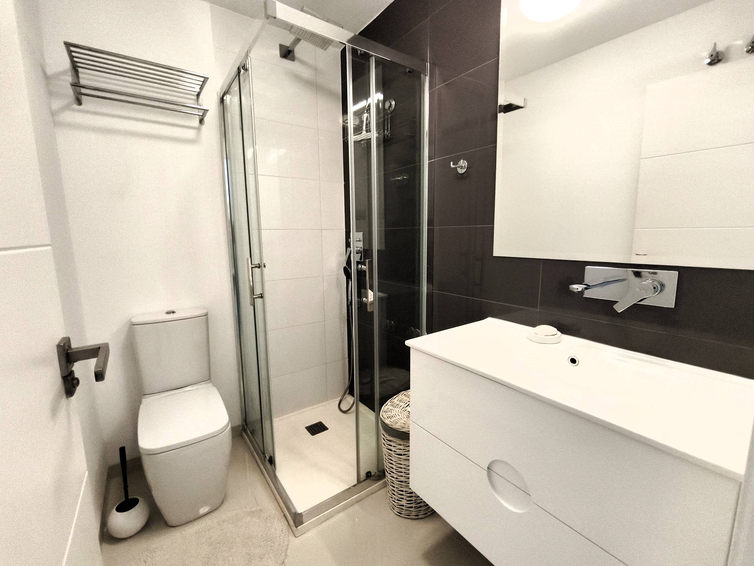 Bathroom in apartment for sale in Pilar de La Horadada