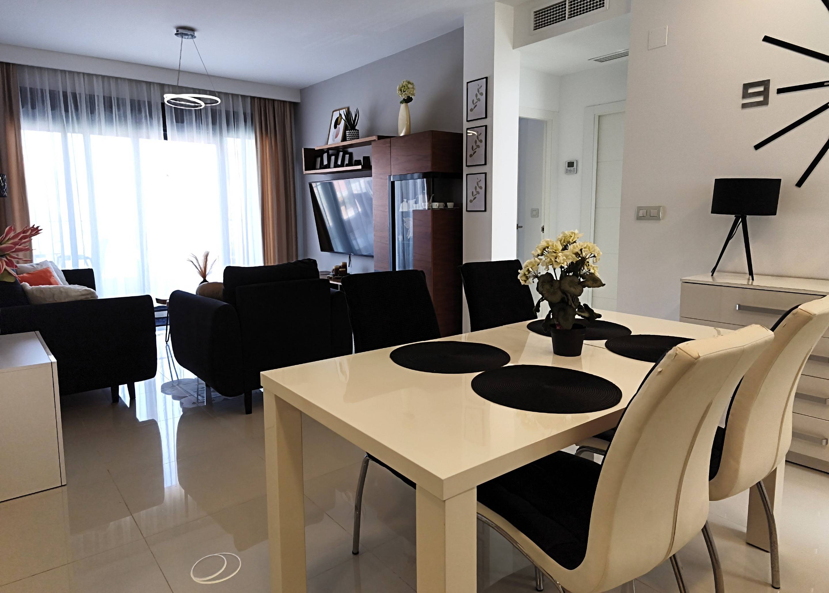 Pool area in apartment for sale in Pilar de La Horadada