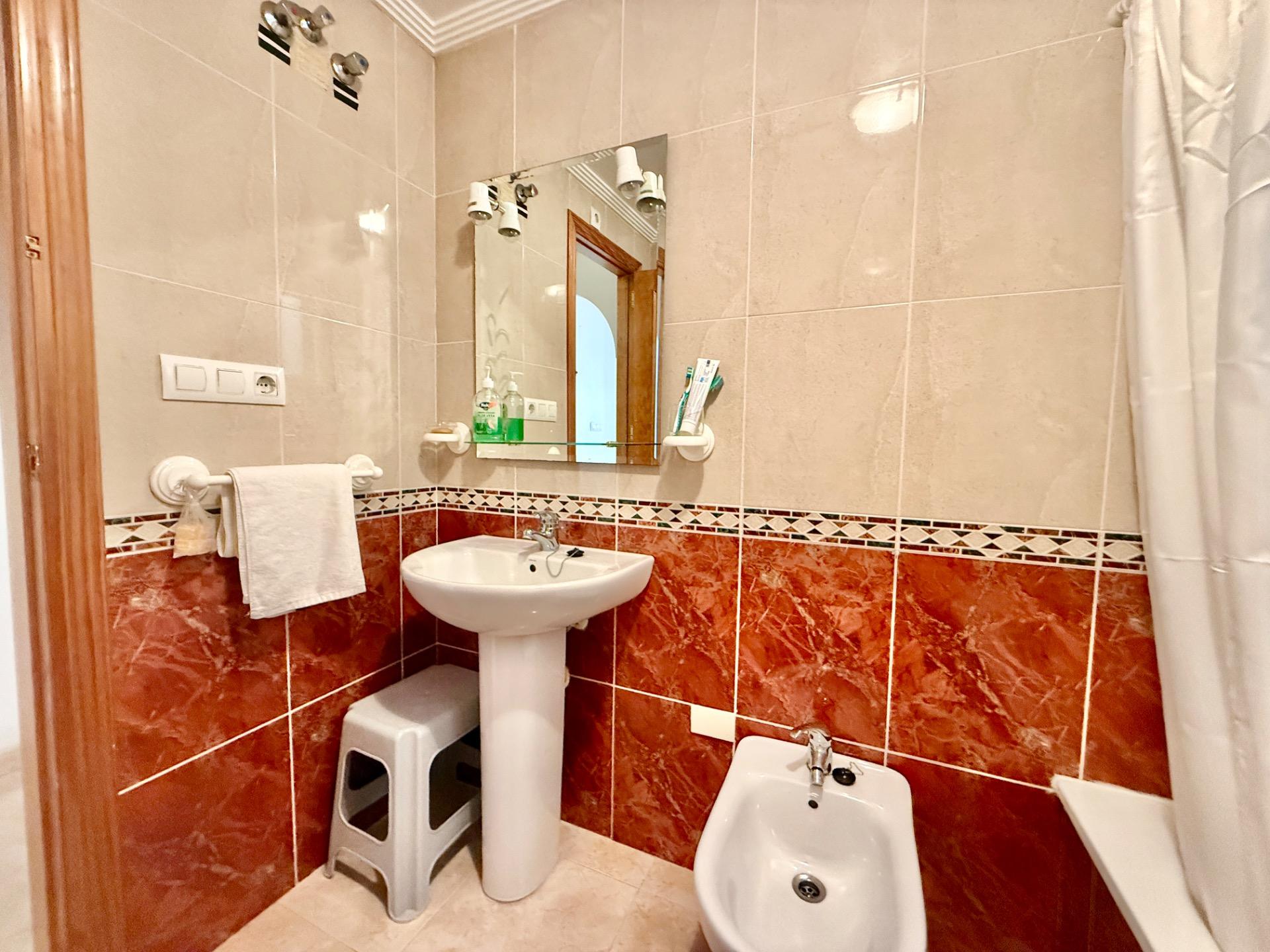 Pool area in apartment for sale in Torrevieja