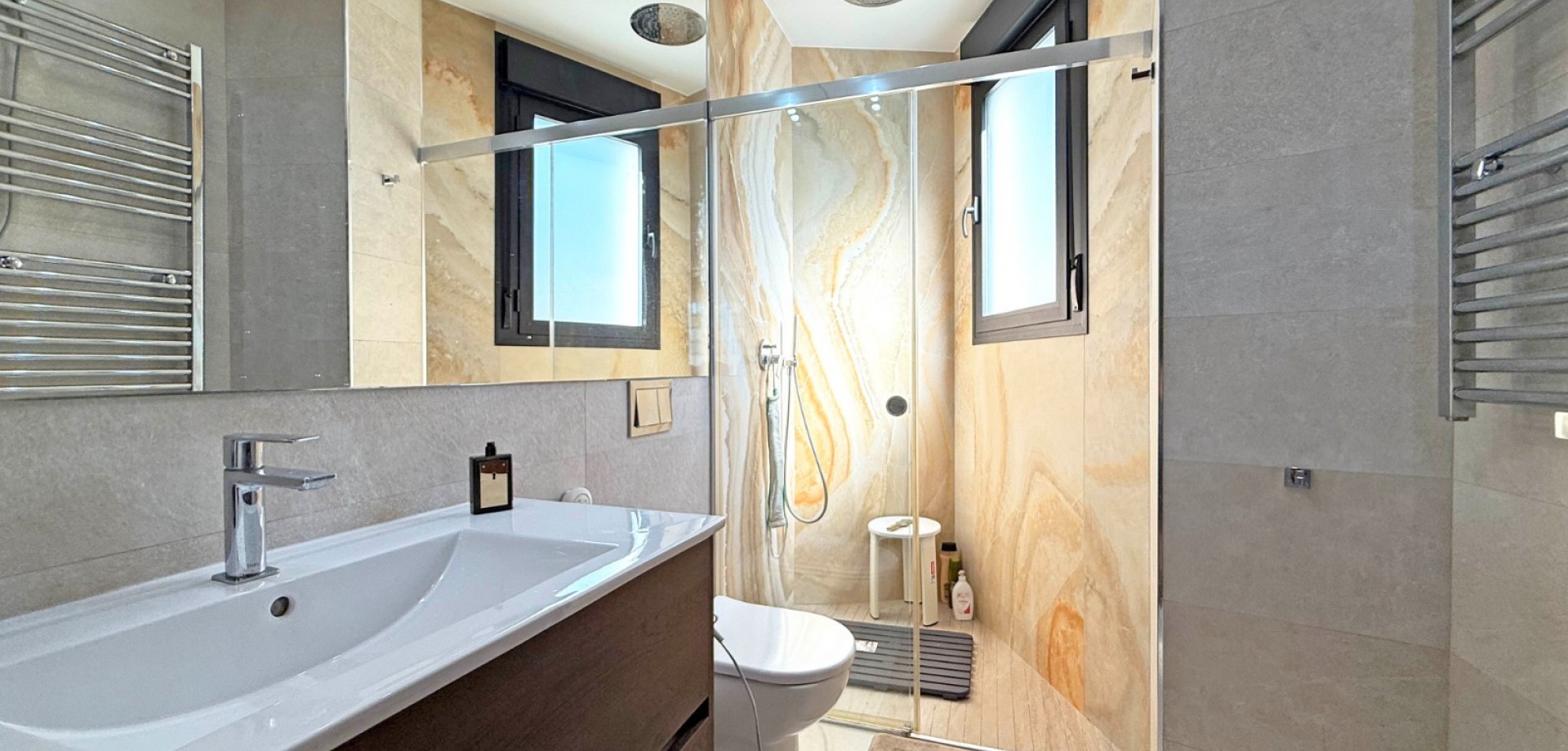 Master bedroom in villa for sale in Orihuela Costa