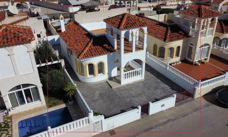 Terrace in villa for sale in Algorfa