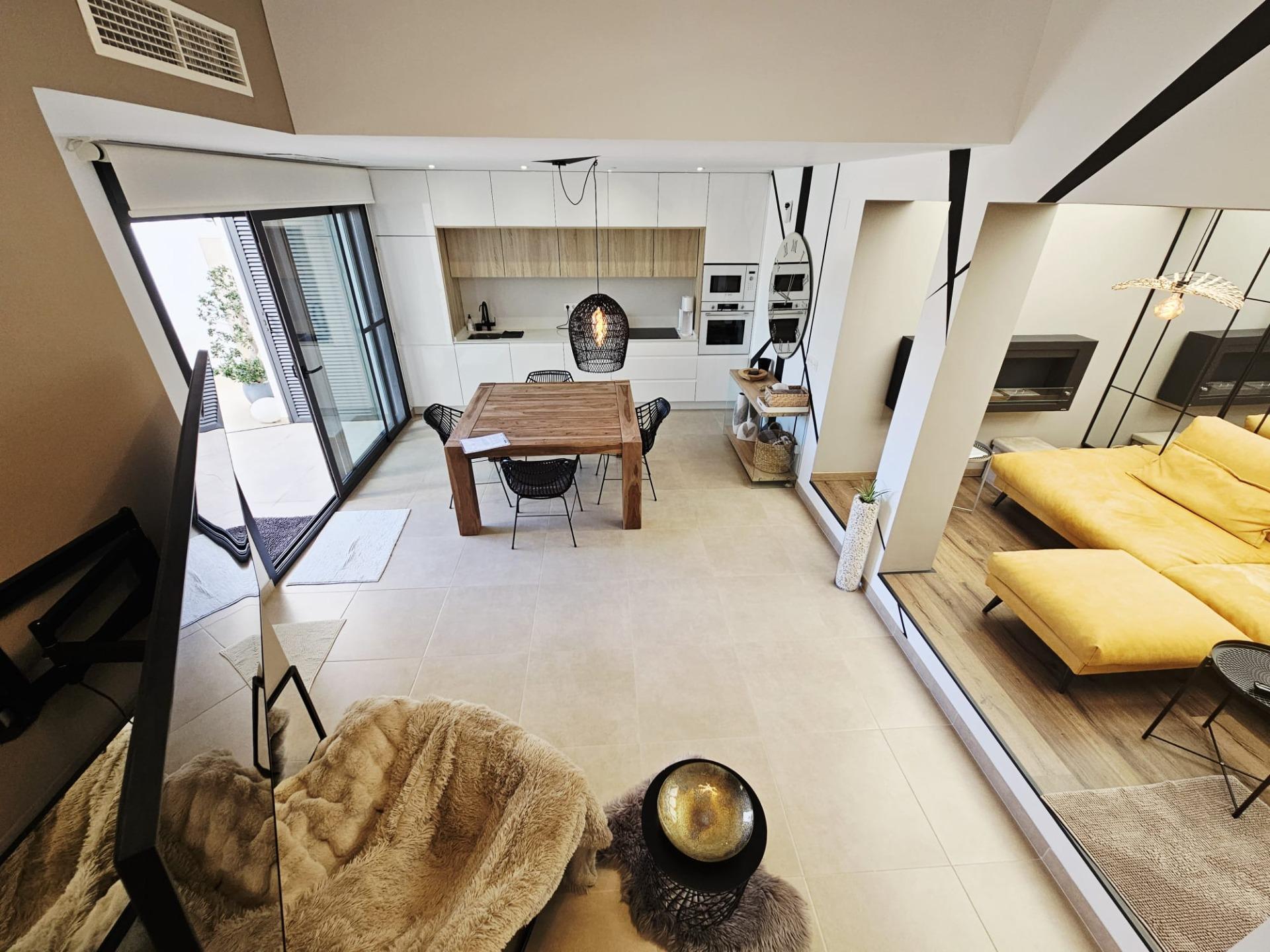 Master bedroom in villa for sale in Benijofar