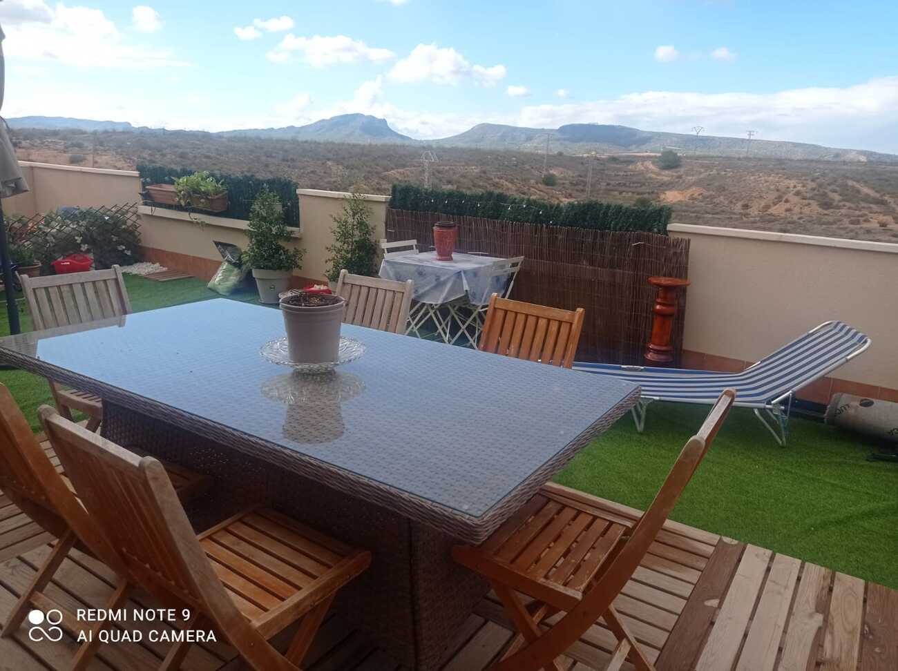 Terrace in apartment for sale in Sucina