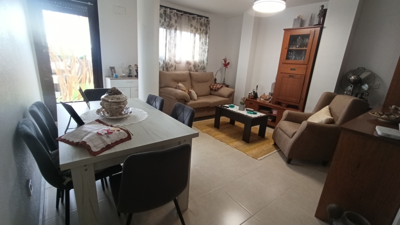 Dining area in apartment for sale in Sucina