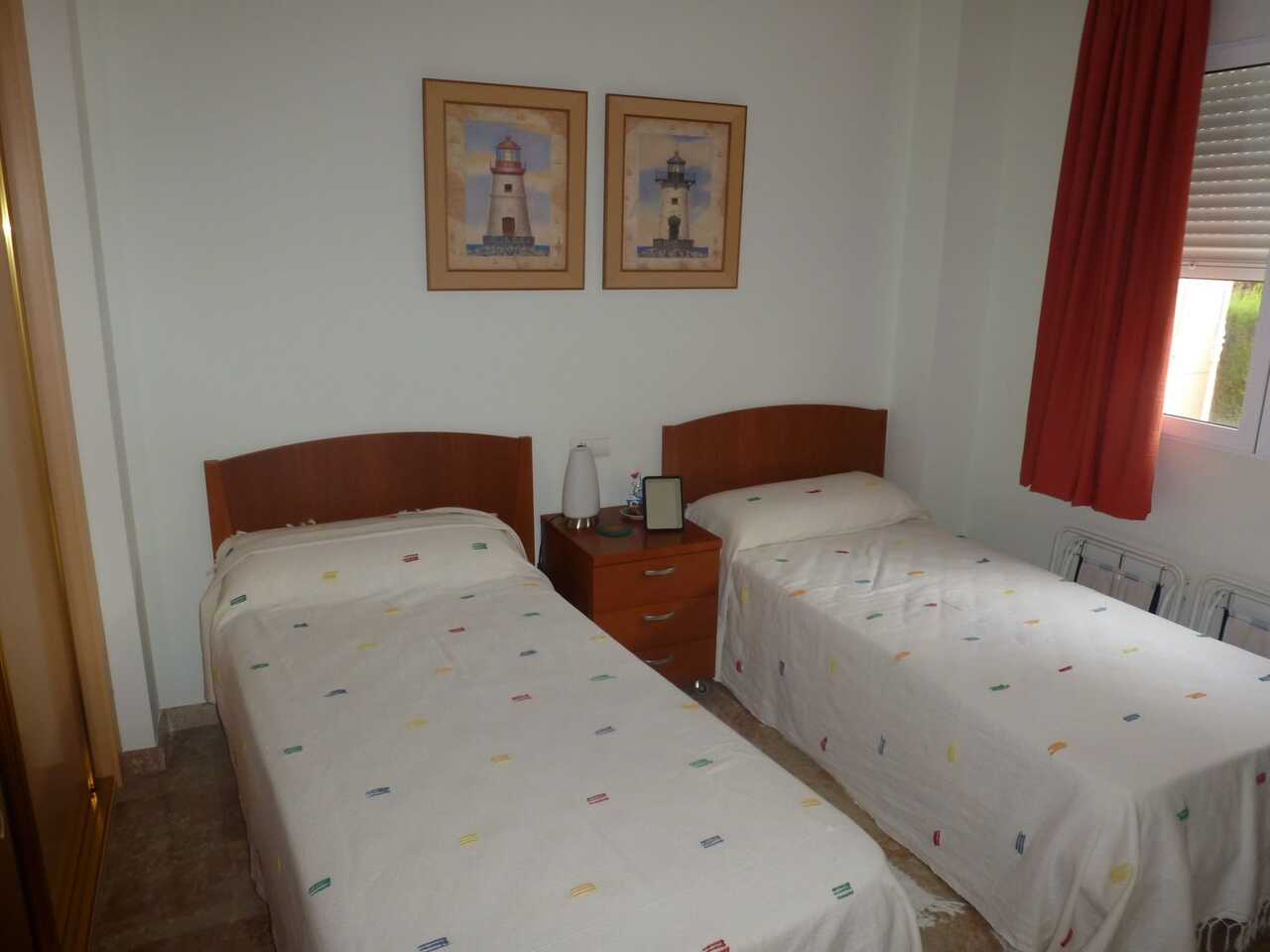 Living room in apartment for sale in Denia