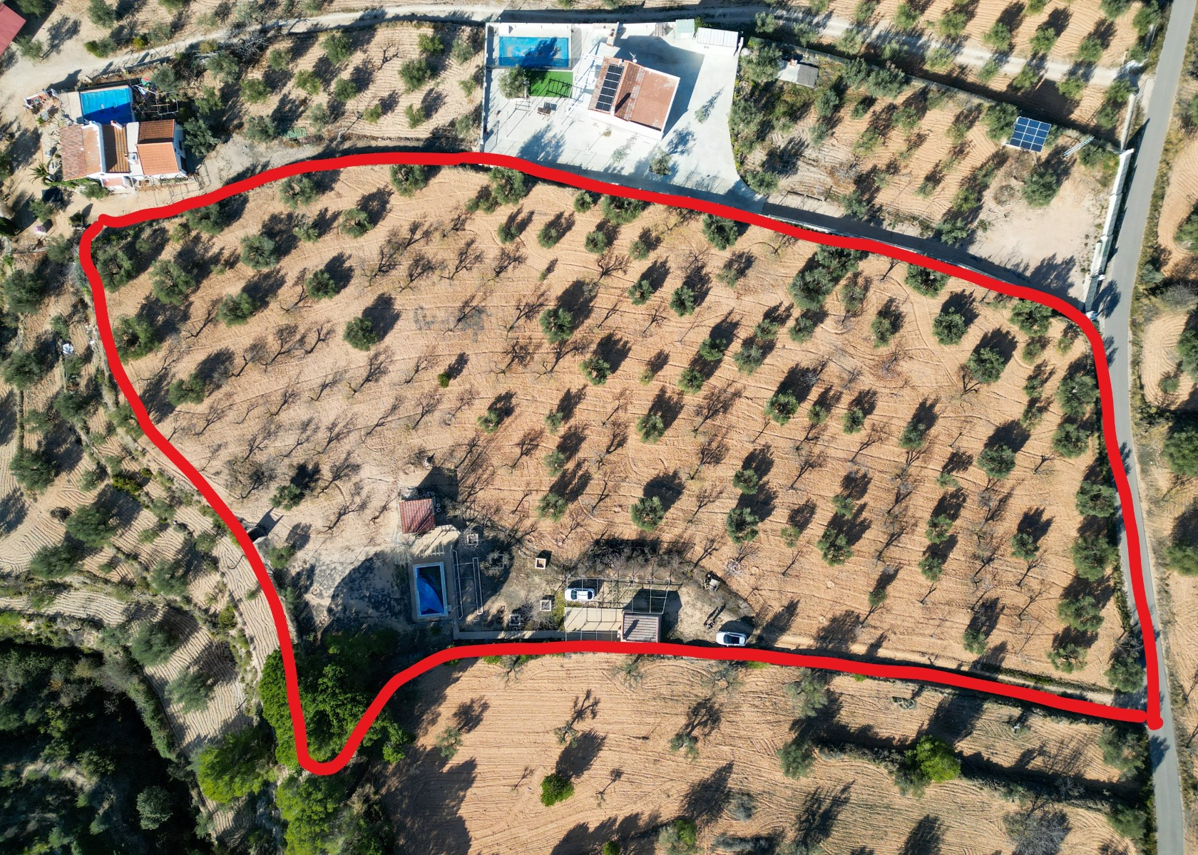 Garden in land for sale in Ibi