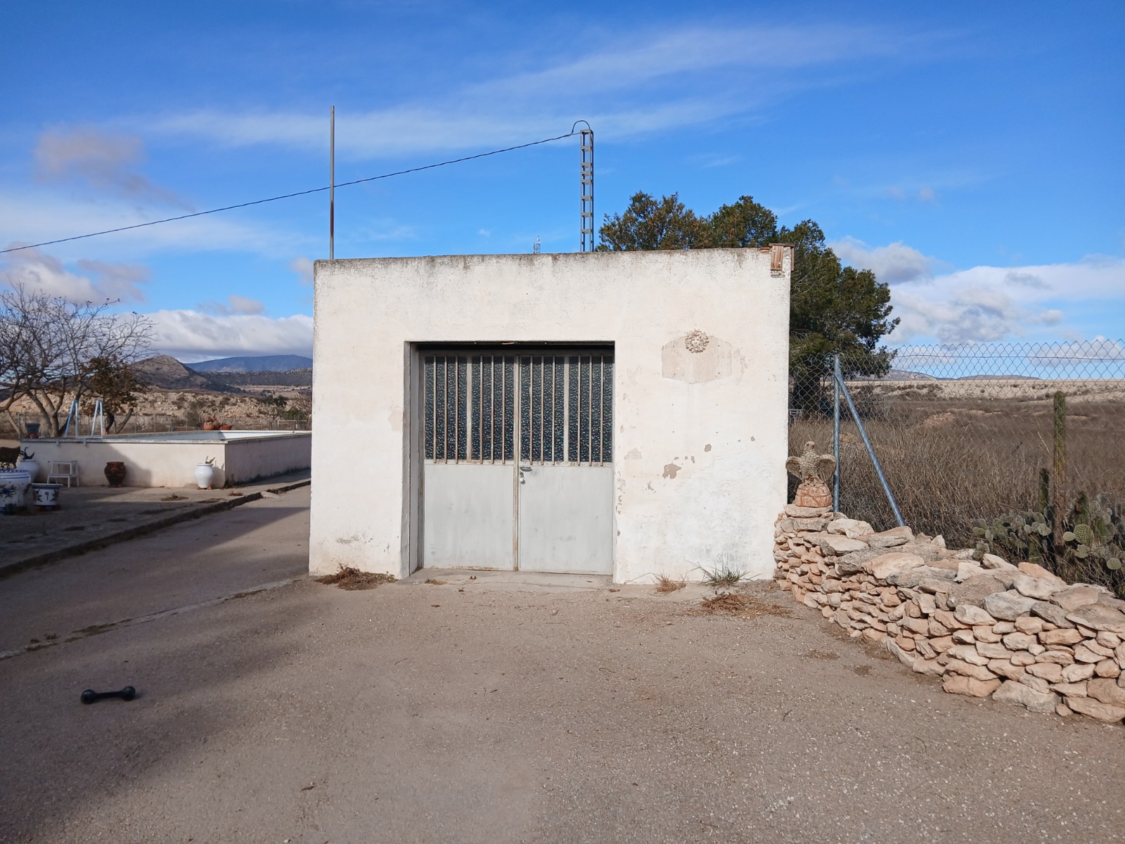 Terrace in finca for sale in Monóvar/Monóver