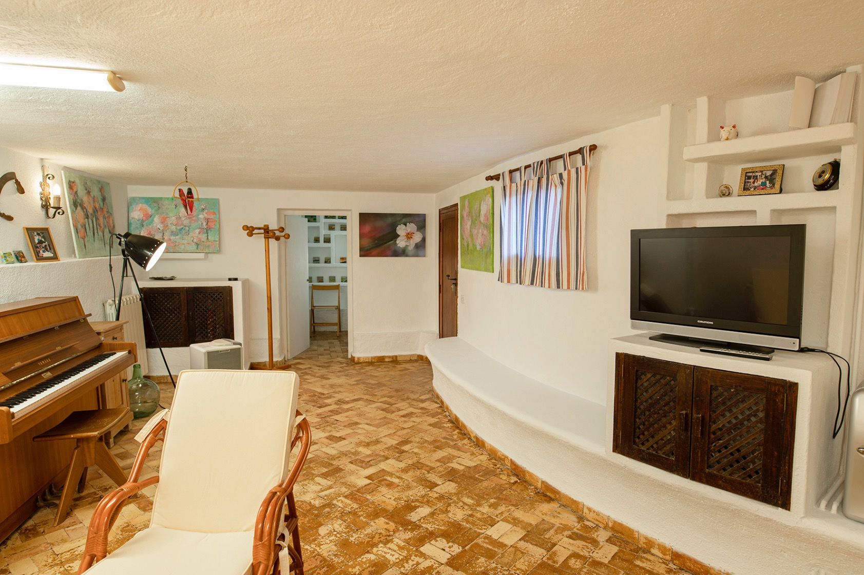 Pool area in villa for sale in javea