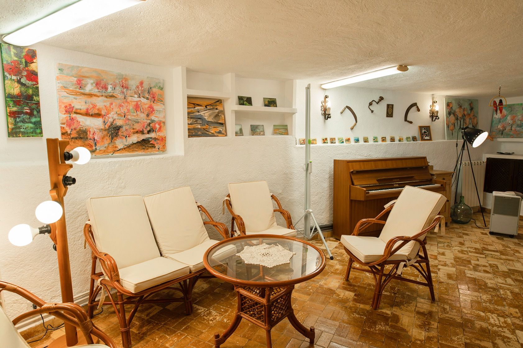 Dining area in villa for sale in javea