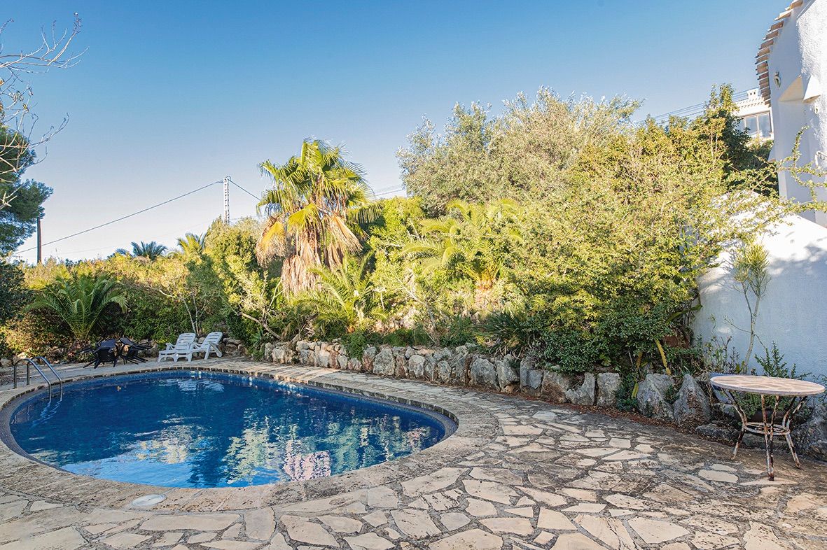 Terrace in villa for sale in javea