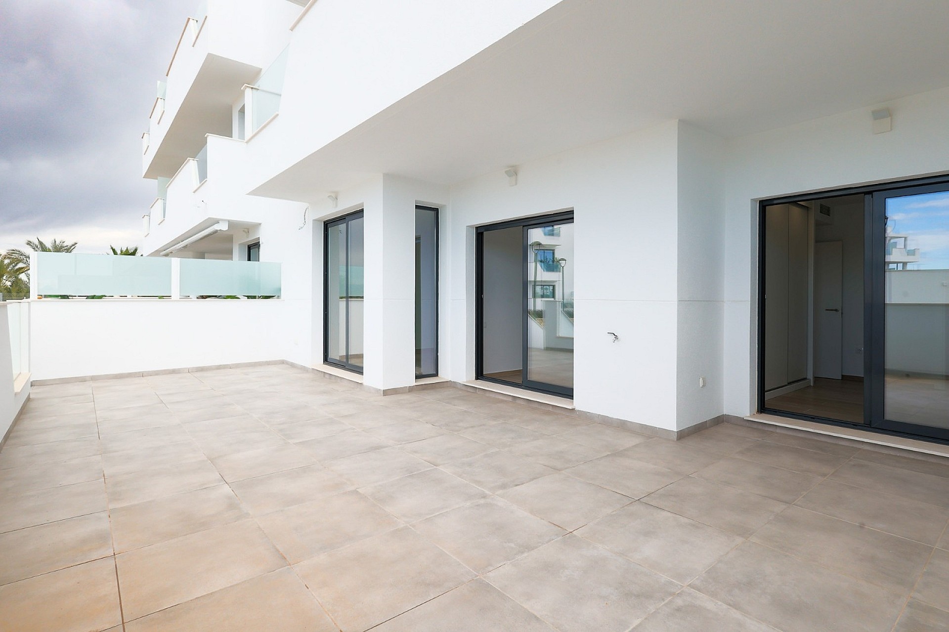 Terrace in apartment for sale in Santa Rosalia Resort