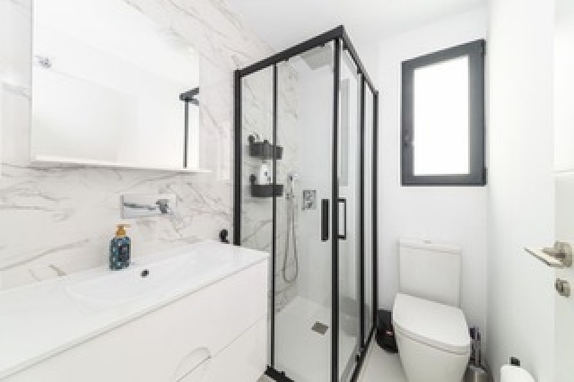Master bedroom in apartment for sale in San Miguel de Salinas