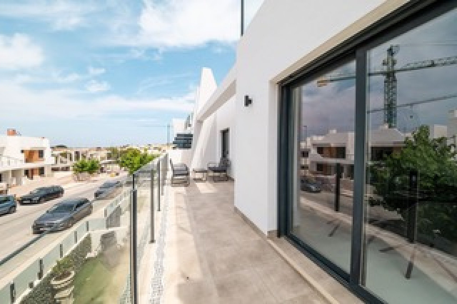 Living room in apartment for sale in San Miguel de Salinas
