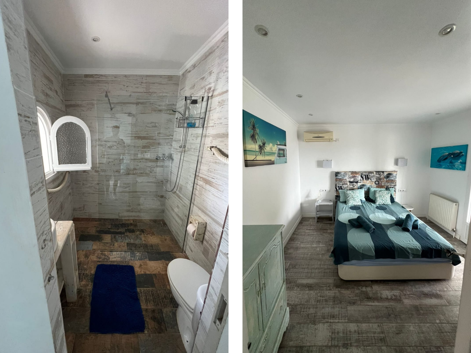 Bathroom in villa for sale in Calpe