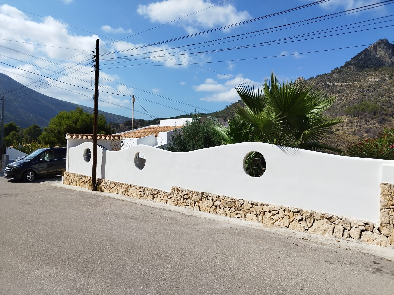 Kitchen in villa for sale in Calpe
