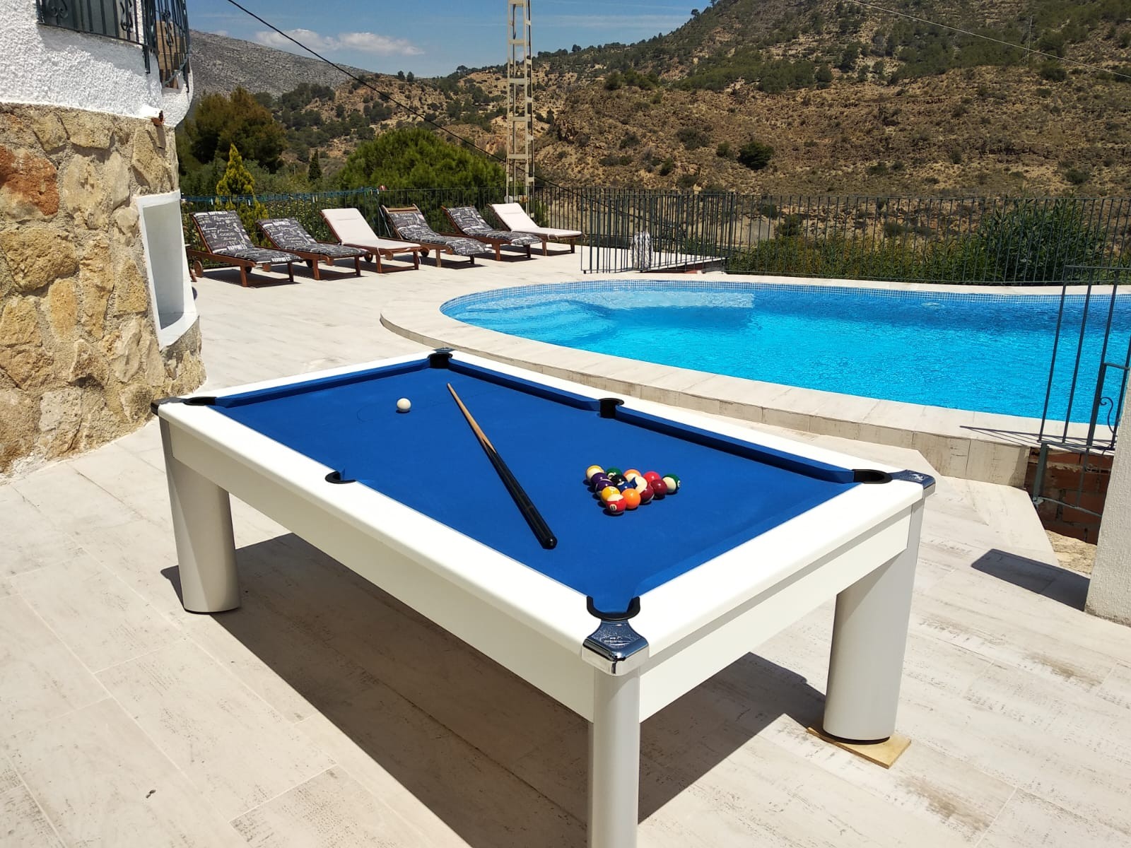 Terrace in villa for sale in Calpe