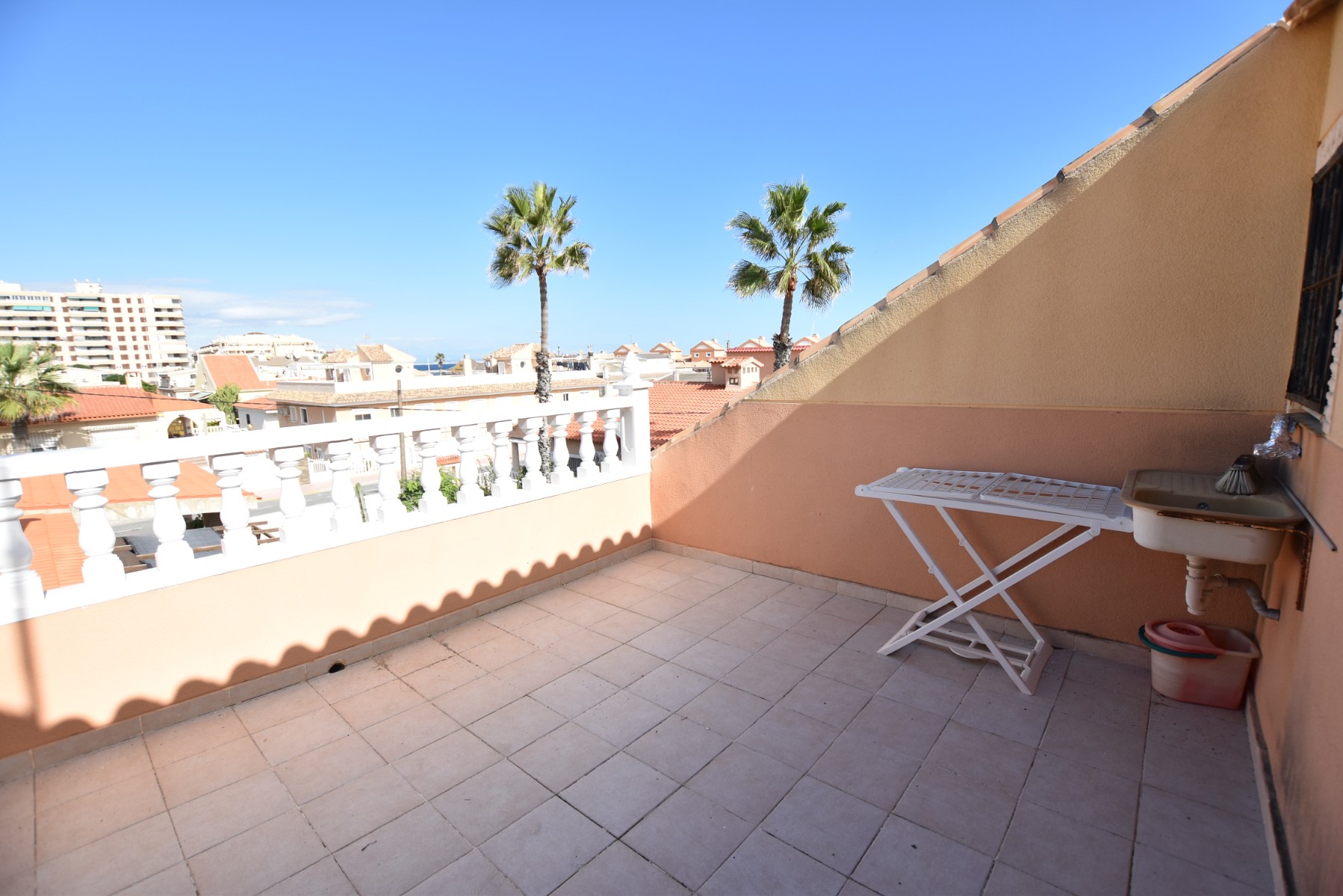 Exterior view in terraced for sale in La Mata