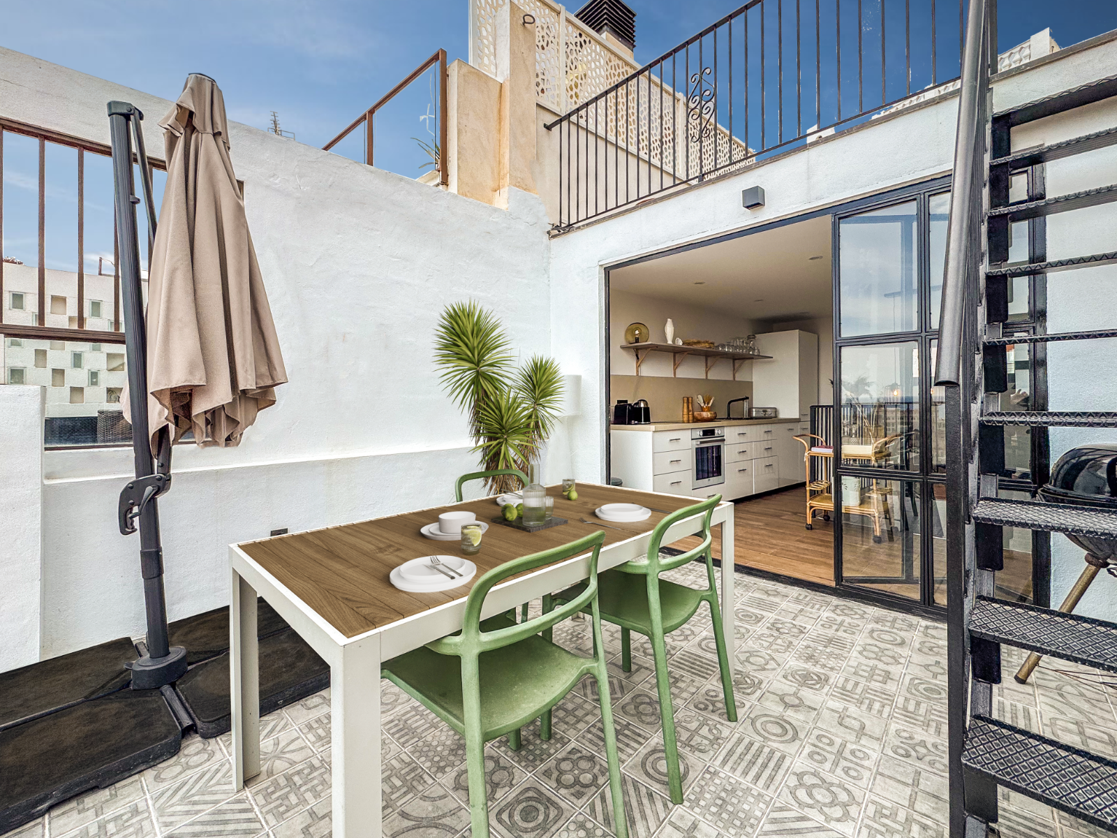 Exterior view in apartment for sale in Alicante